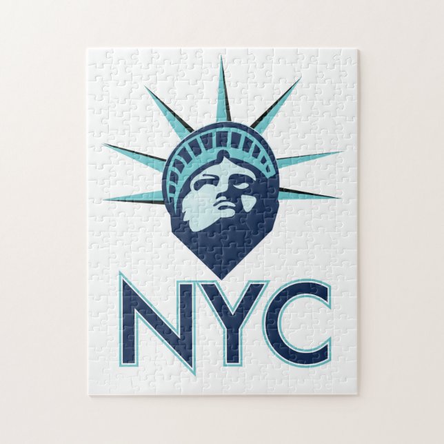 NYC Liberty Jigsaw Puzzle (Vertical)