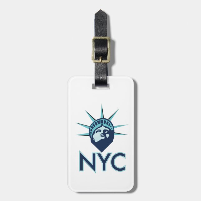 NYC Liberty Luggage Tag (Front Vertical)