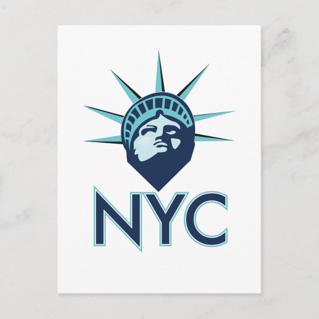 NYC Liberty Postcard (Front)