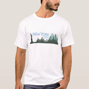 NYC Liberty Skyline T-Shirt