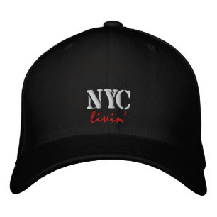 NYC livin' Embroidered Cap/Hat Embroidered Hat