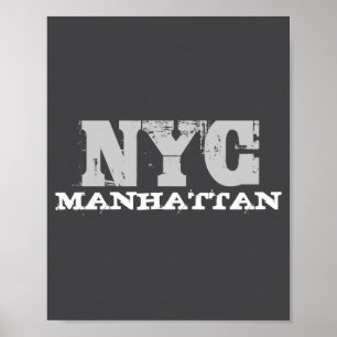 Nyc Manhattan Creative New York City Template  Poster