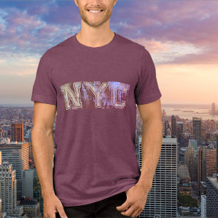 NYC Name Graphic T-Shirt Tri-Blend Shirt