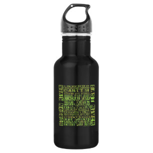 NYC Neighbourhoods Green 532 Ml Water Bottle