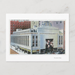 NYC, New York42nd Street View of Terminals Postcard