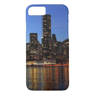 NYC New York City Manhattan Night iPhone 8/7 Case