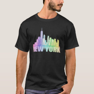 NYC New York City Skyline Souvenir Freedom Tower T T-Shirt