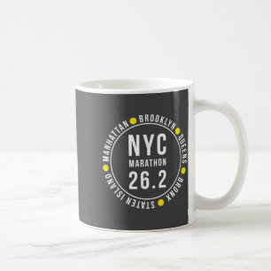 Nyc New York Souvenir Marathon Runner _2  Coffee Mug