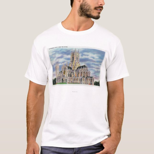 NYC, New YorkCathedral of St. John the Divine T-Shirt (Front)