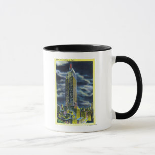 NYC, New YorkEmpire State Building at Night Mug