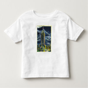 NYC, New YorkEmpire State Building at Night Toddler T-Shirt