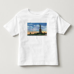 NYC, New YorkView of the Statue of Liberty Toddler T-Shirt