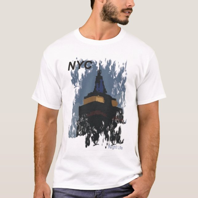 NYC Night life T-Shirt (Front)