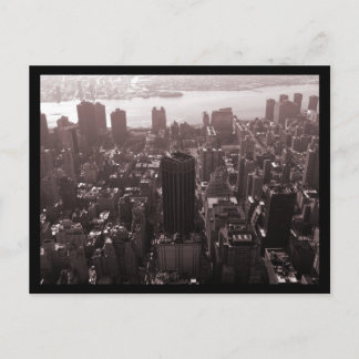 NYC Norman Thomas High School Aerial Postcard