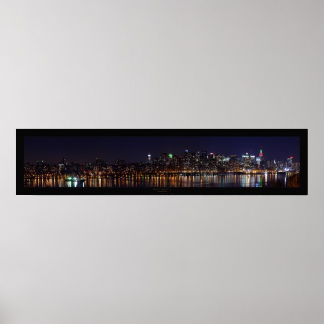 NYC Panoramic Poster (Front)