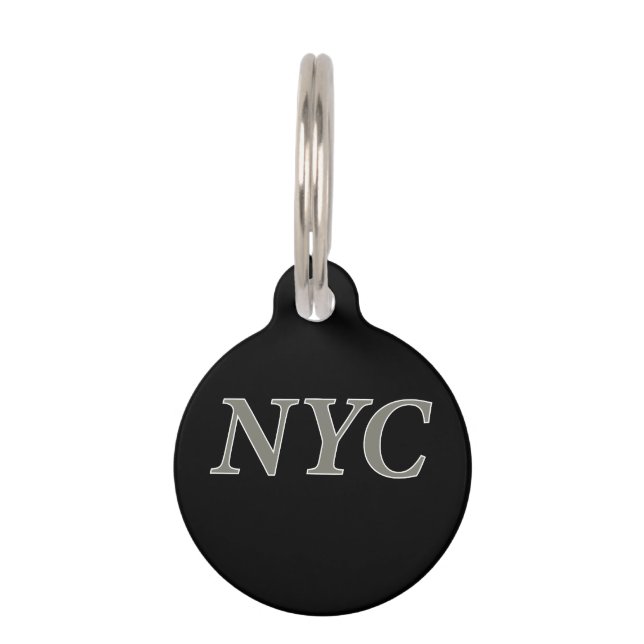 NYC PET TAG (Front)