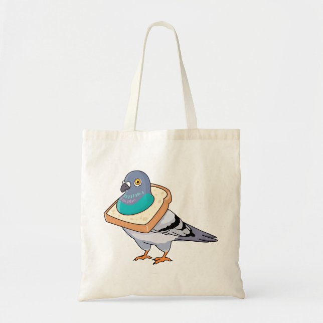 NYC Pigeon Tote Bag (Front)