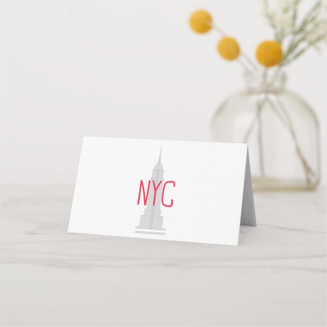 NYC PLACE CARD (Front)