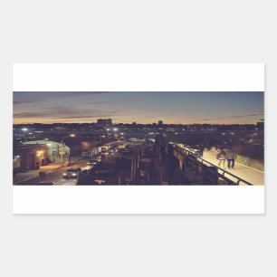NYC RECTANGULAR STICKER