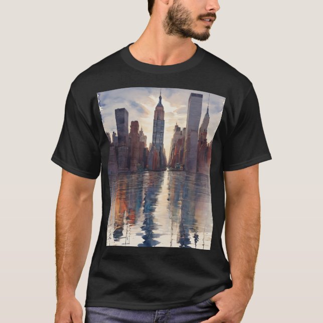 NYC Reflection  T-Shirt (Front)
