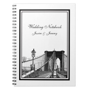 NYC Skyline Brooklyn Bridge #2 Planner Notebook