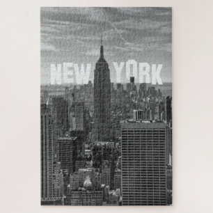 NYC Skyline ESB World Trade 2CBW Jigsaw Puzzle