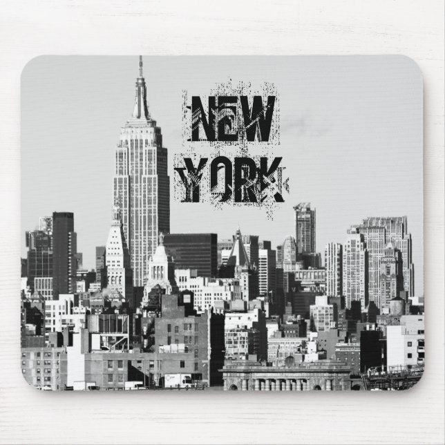 NYC Skyline II Mouse Pad (Front)
