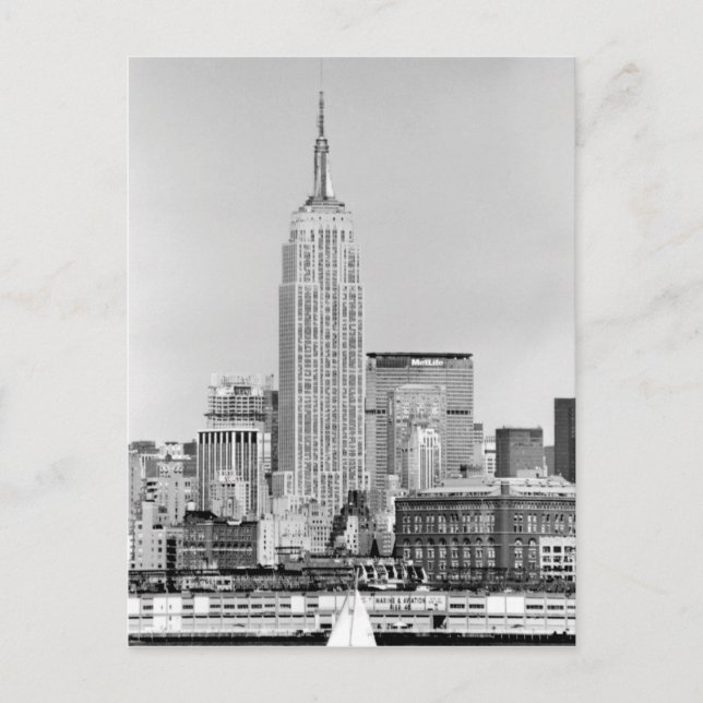 NYC Skyline IV Postcard (Front)