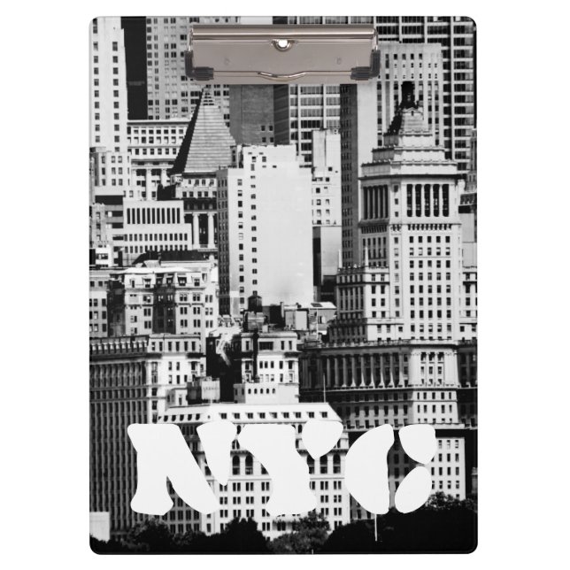 NYC Skyline IX Clipboard (Front)