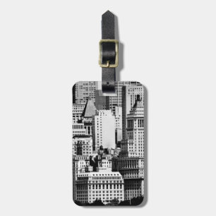 NYC Skyline IX Luggage Tag