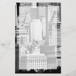 NYC Skyline IX Stationery