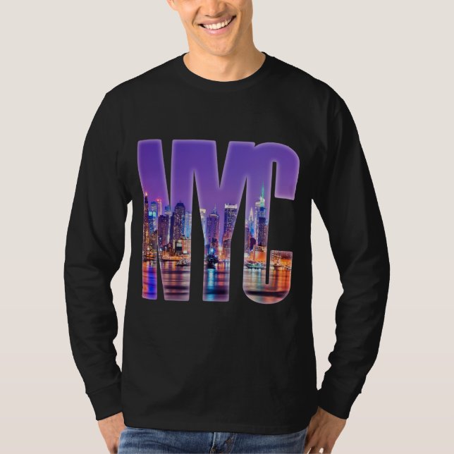 NYC Skyline (Light) T-Shirt (Front)