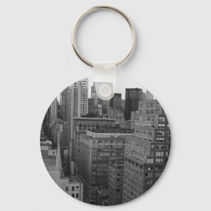 NYC Skyline Photo Key Ring
