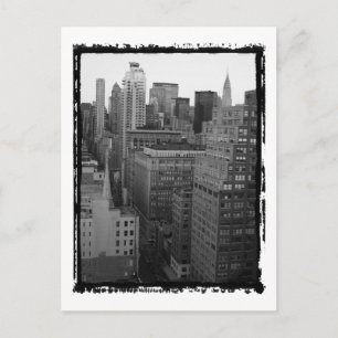 NYC Skyline Photo Postcard