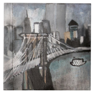 NYC Skyline Tile