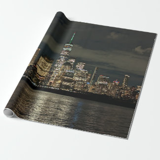 NYC skyline wrapping paper