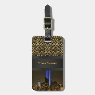 NYC Skyline: WTC 9/11 Tribute In Light 2013 #1 Luggage Tag