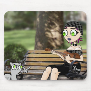 NYC Squirrel Songs Mousepad