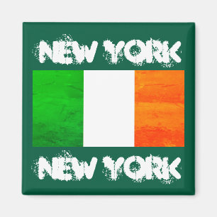 NYC St. Patrick’s Day Celebration - Irish Flag Magnet
