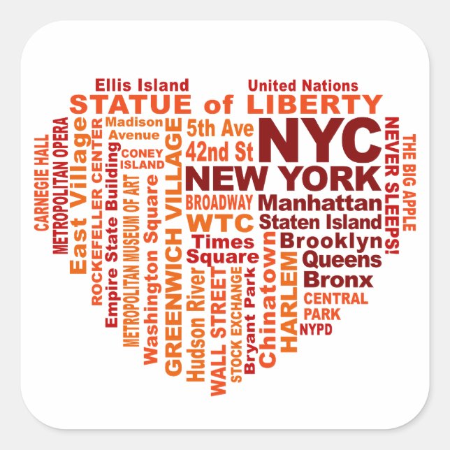 NYC stickers (Front)
