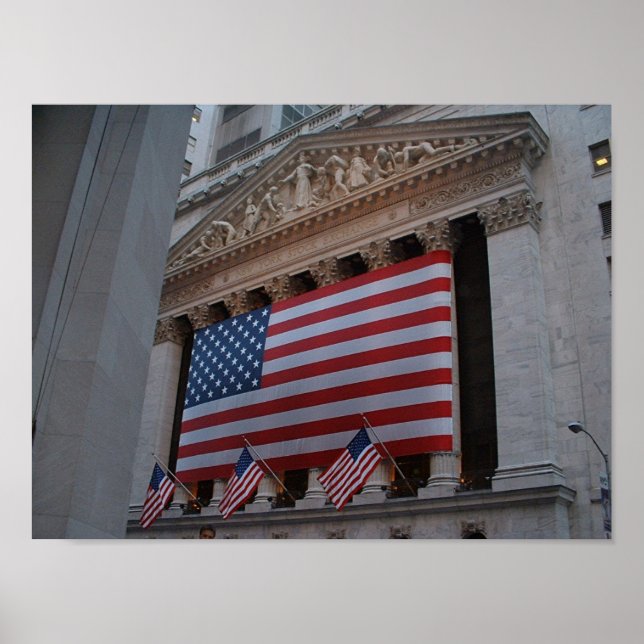 NYC Stock Exchange  Poster (Front)