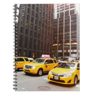 NYC taxi cabs in New York Notebook