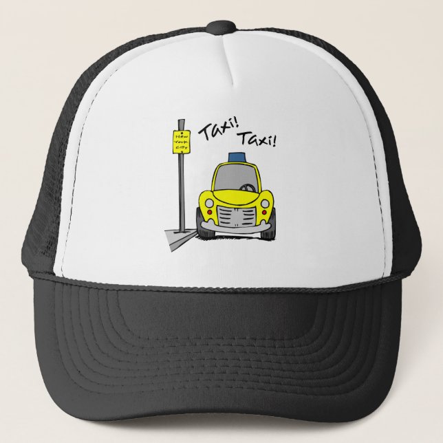 NYC Taxi Trucker Hat (Front)