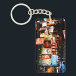 NYC Times Square Broadway Acrylic Keychain<br><div class="desc">NYC Times Square Broadway New York City Acrylic Key Chain

Original Photo by Hiway9</div>