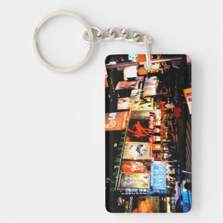 NYC Times Square Broadway Acrylic Keychain