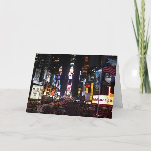 nyc times square card (Front)