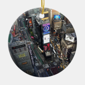 NYC Times Square Ceramic Ornament