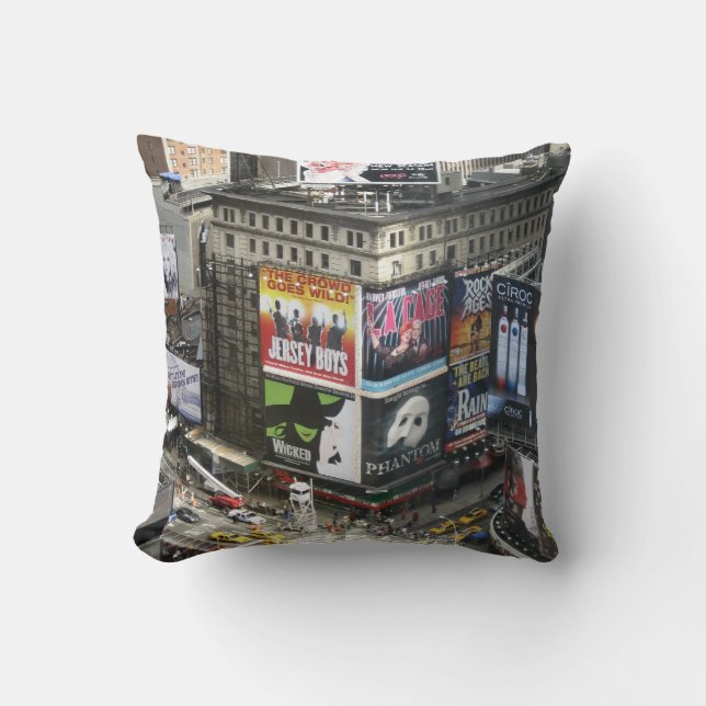 NYC Times Square Cushion (Front)