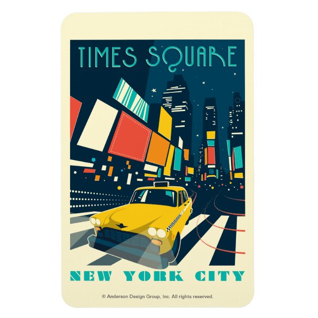 NYC - Times Square Magnet (Vertical)