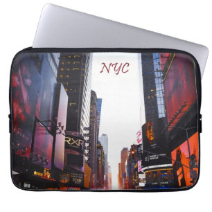 NYC Times Square New York City Laptop Sleeve